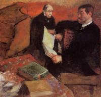 Degas, Edgar - Pagan and Degas' Father